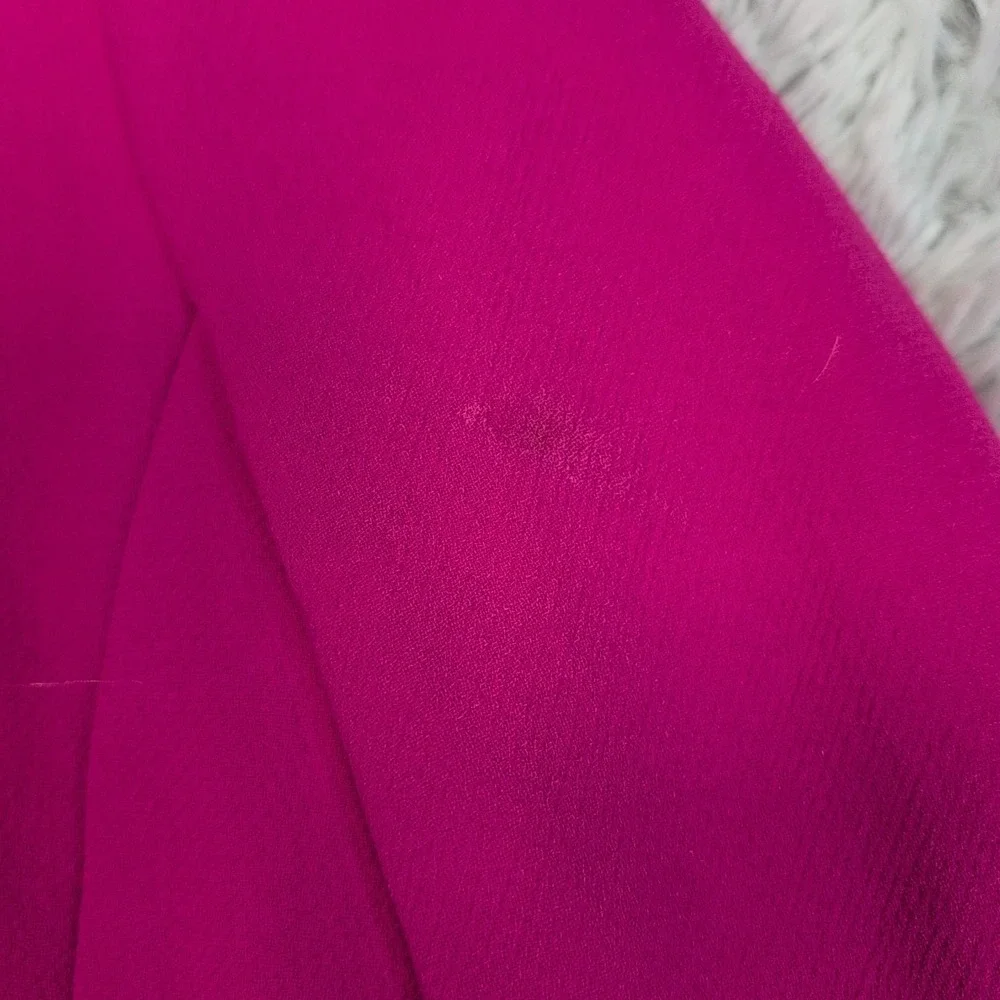J. Crew Jacket Womens 4 Pink Wool Blend Coat Comort Preppy Button Up Pockets - Picture 15 of 16